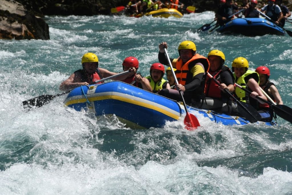 rafting